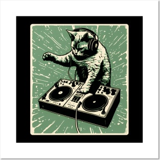 Dj Cat Posters and Art